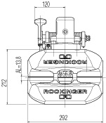 Технические характеристики тягово-сцепных устройств Rockinger RO570C61000